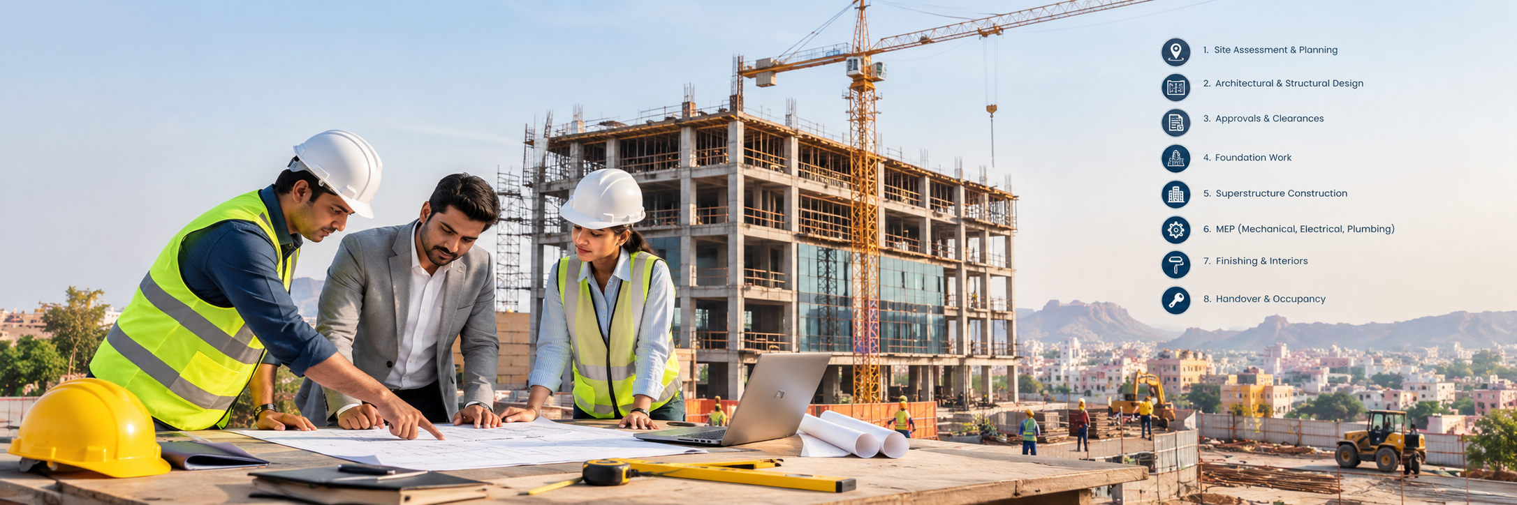 How to Plan a Commercial Building Construction Project in Jaipur: Step-by-Step Guide