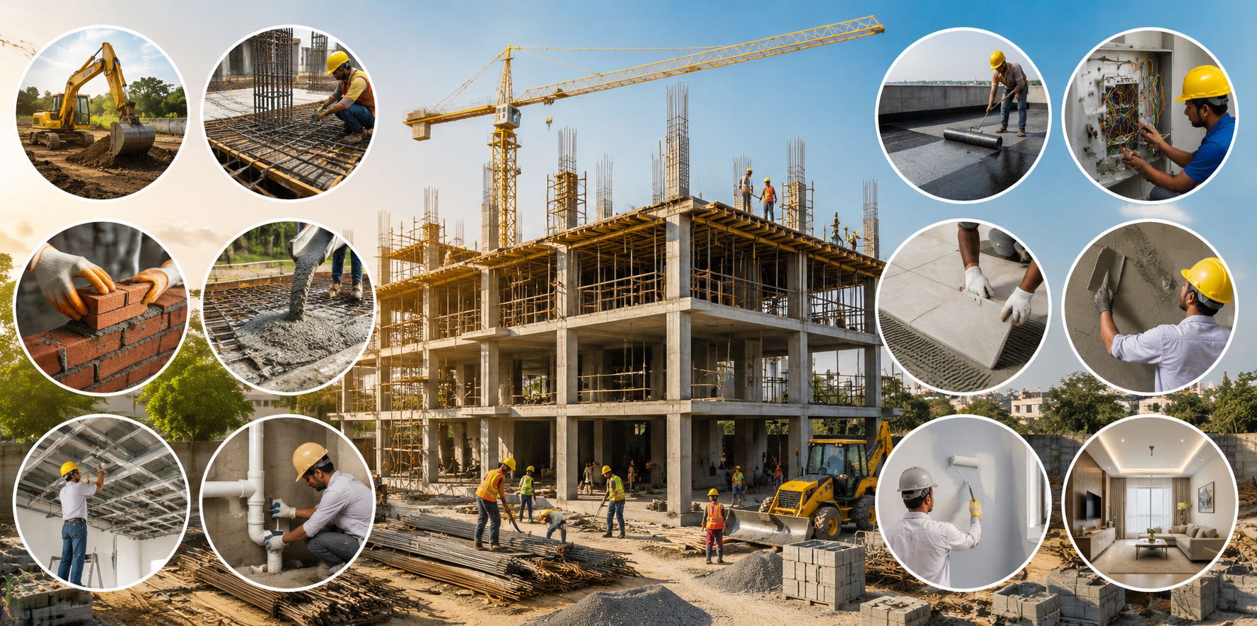 Construction Works List: Major Types of Building Construction Work
