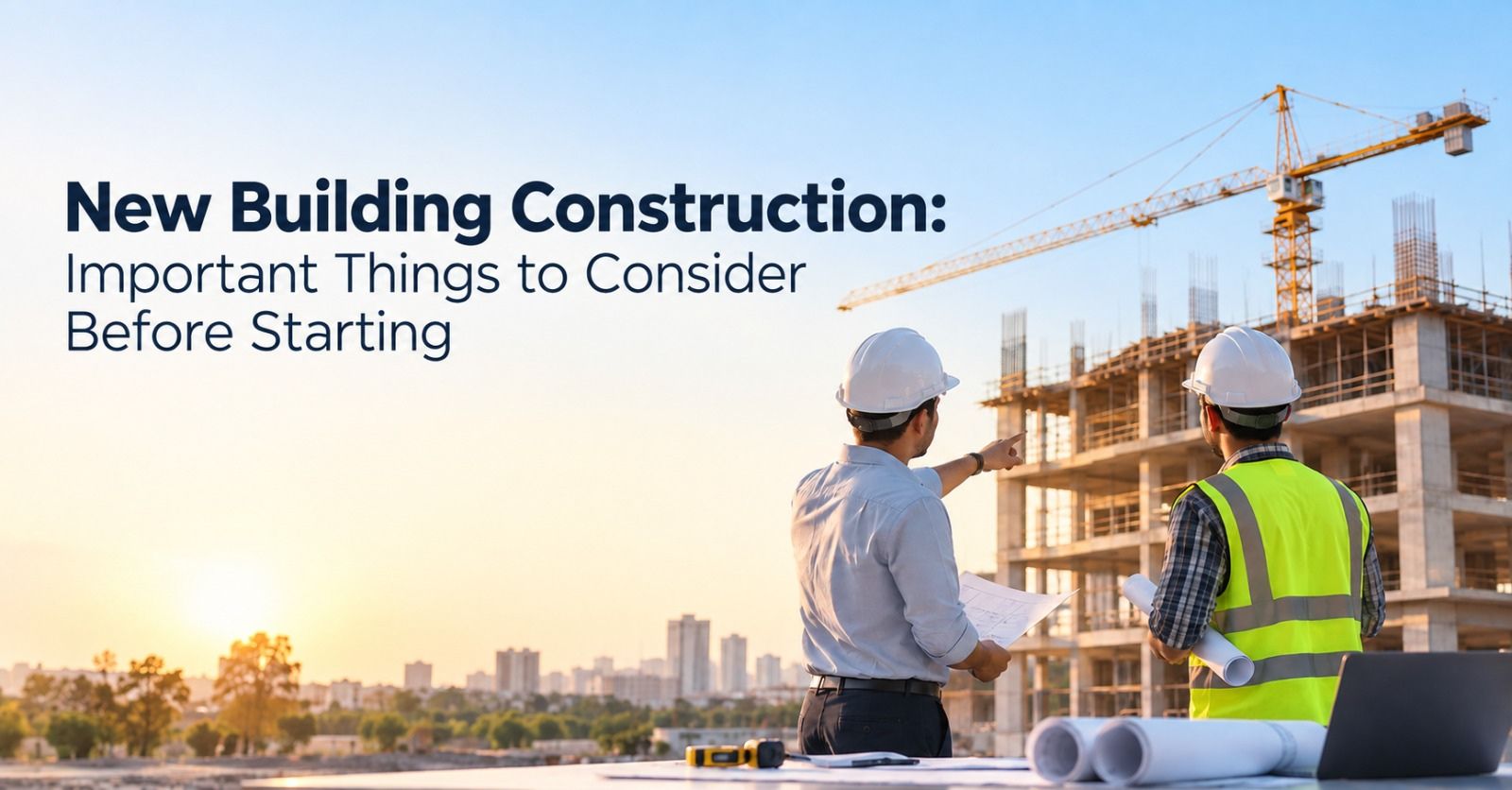 New Building Construction: Important Things to Consider Before Starting