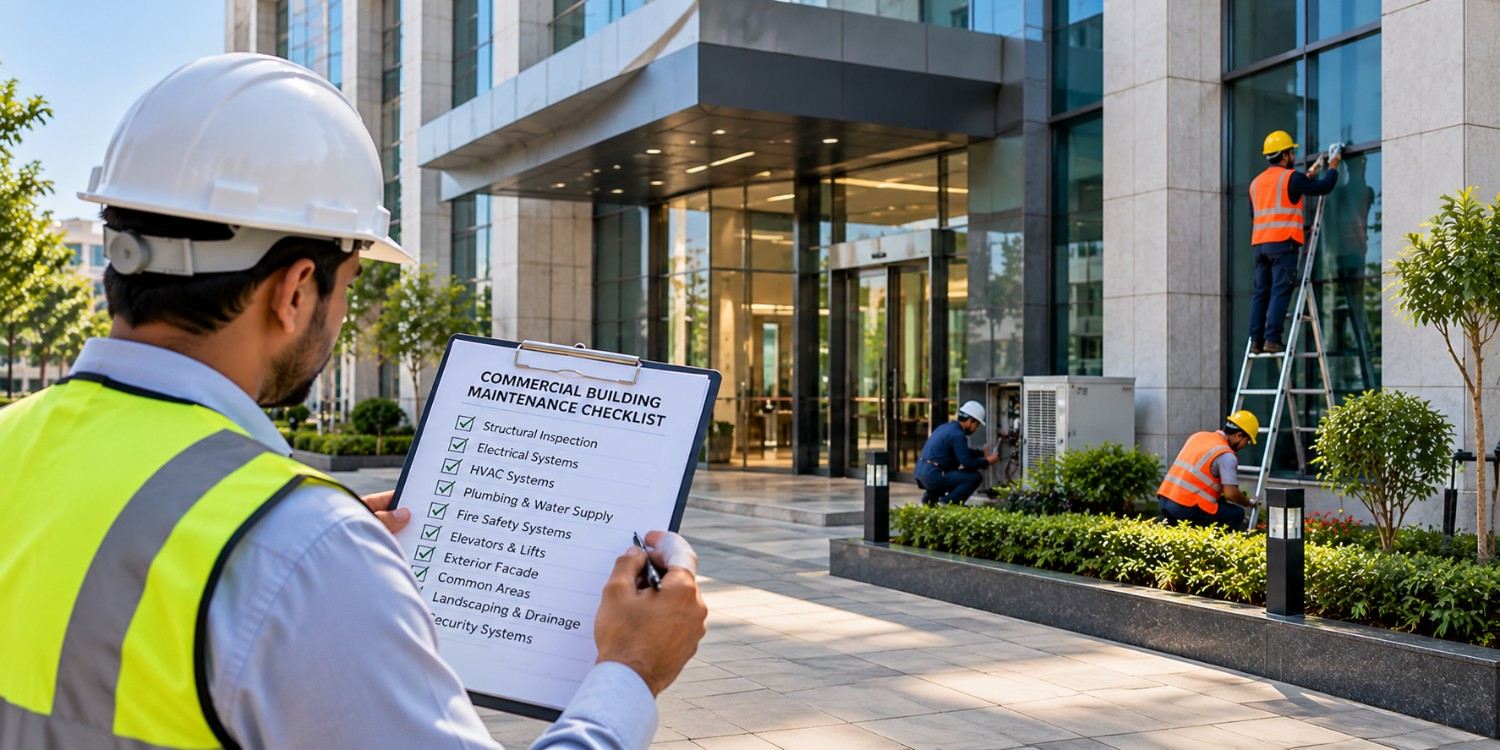Commercial Building Maintenance Checklist After Construction