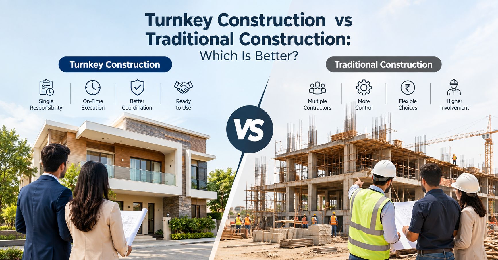 Turnkey Construction vs Traditional Construction: Which Is Better?