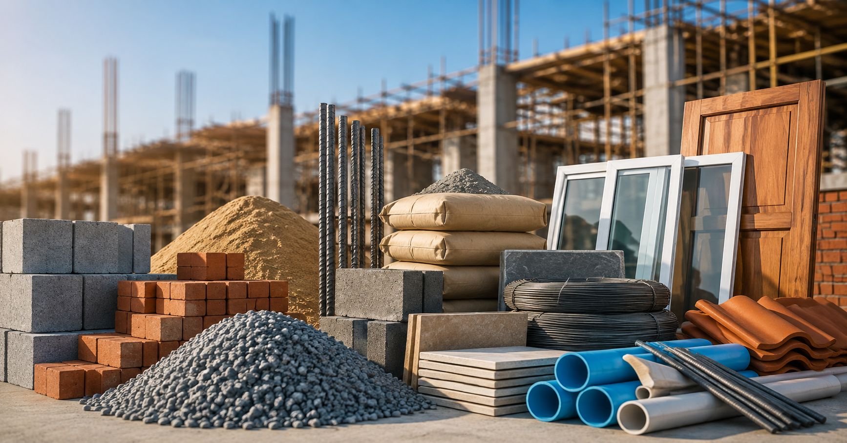 Building Construction Materials: Types, Uses and Cost Considerations